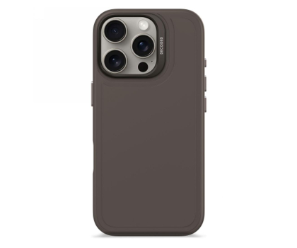Etui do telefonów Decoded AntiMicrobial Silicone Stacks iPhone 16 Pro MagSafe phantom D25IPO16PBCST9PM